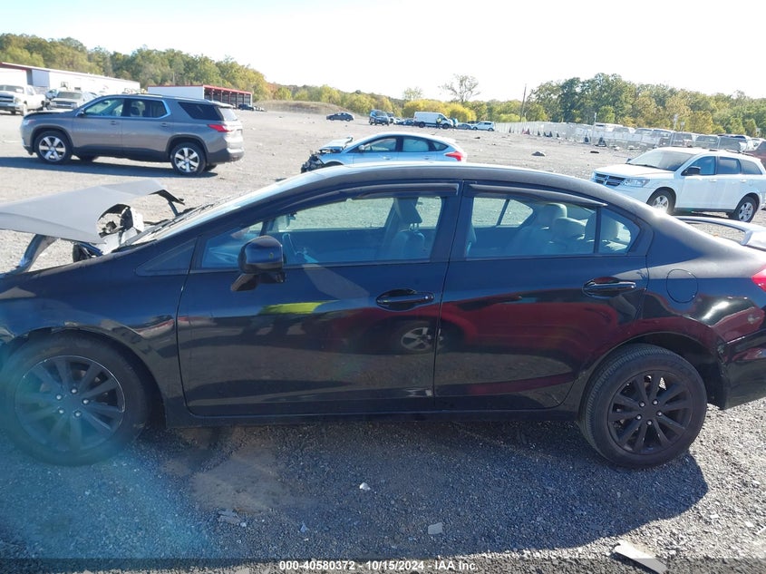 2012 Honda Civic Ex-L VIN: 19XFB2F90CE347930 Lot: 40580372