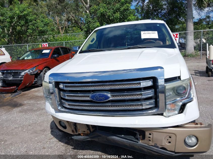 2013 Ford F-150 King Ranch VIN: 1FTFW1CT5DKF09113 Lot: 40580389