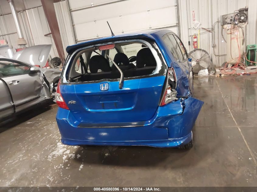 2007 Honda Fit Sport VIN: JHMGD38667S056020 Lot: 40580396