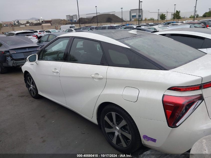 2019 Toyota Mirai VIN: JTDBVRBD4KA006234 Lot: 40580415