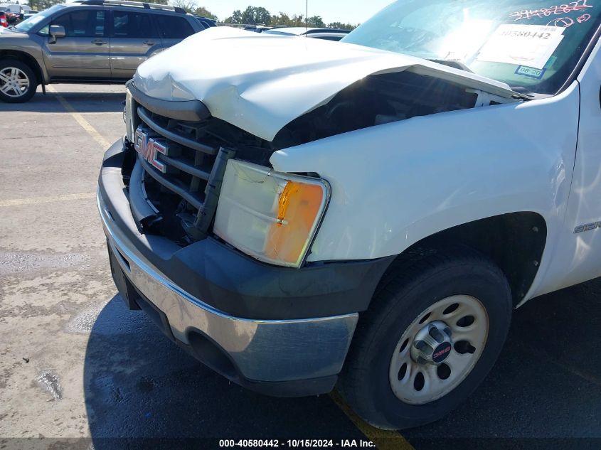 2010 GMC Sierra 1500 Work Truck VIN: 1GTPCTEX2AZ243724 Lot: 40580442