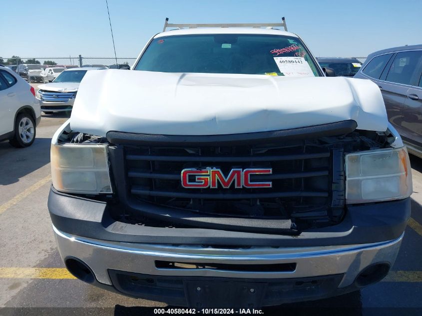 2010 GMC Sierra 1500 Work Truck VIN: 1GTPCTEX2AZ243724 Lot: 40580442