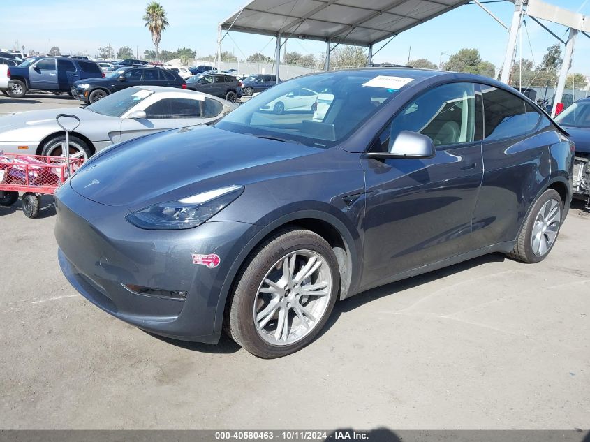 2023 TESLA MODEL Y AWD/LONG RANGE DUAL MOTOR ALL-WHEEL DRIVE - 7SAYGDEEXPF852980