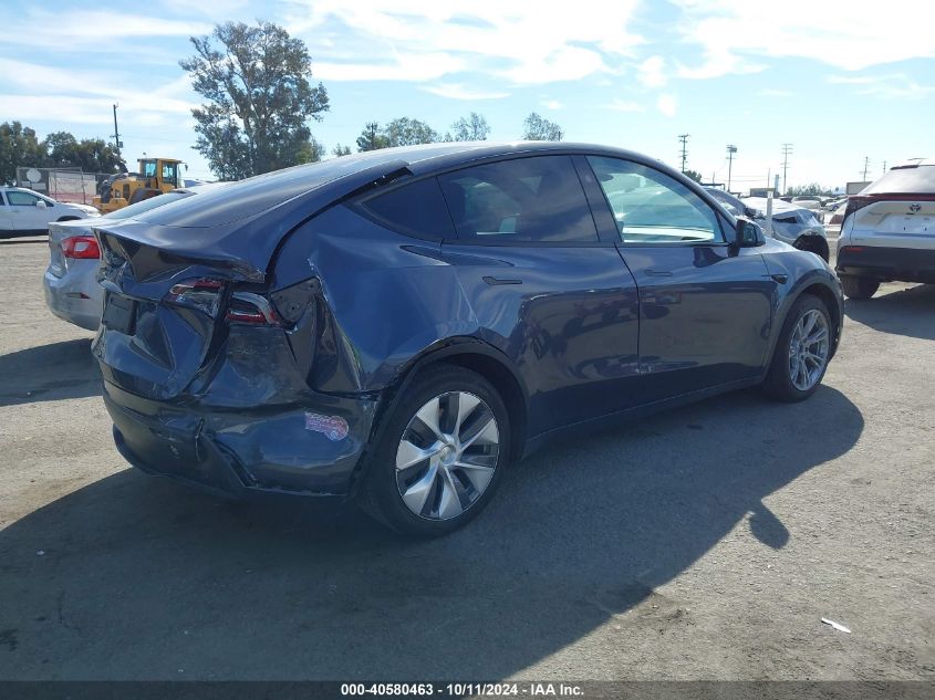 VIN 7SAYGDEEXPF852980 2023 Tesla Model Y, Awd/Long... no.4