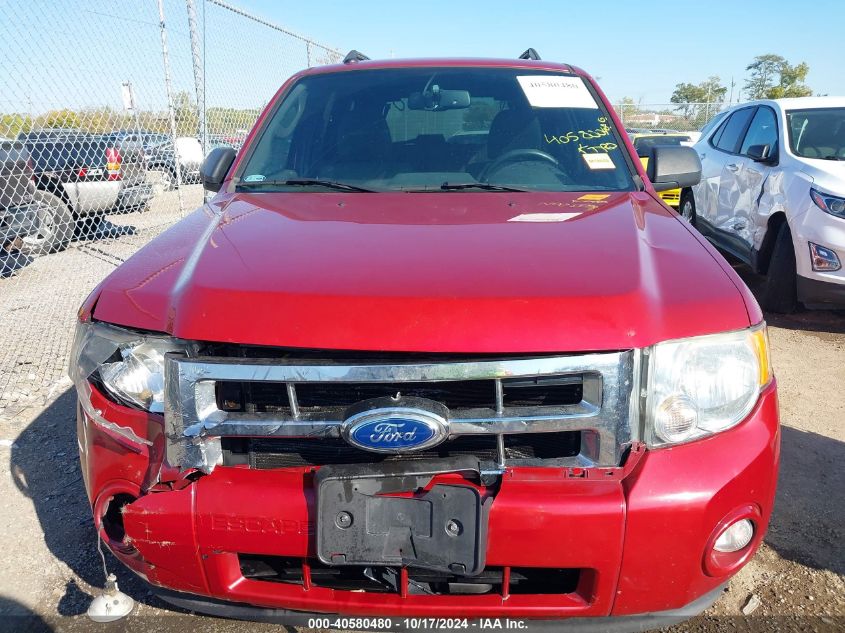 2012 Ford Escape Xlt VIN: 1FMCU0DG7CKB51589 Lot: 40580480