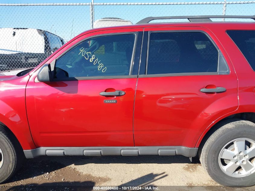 2012 Ford Escape Xlt VIN: 1FMCU0DG7CKB51589 Lot: 40580480