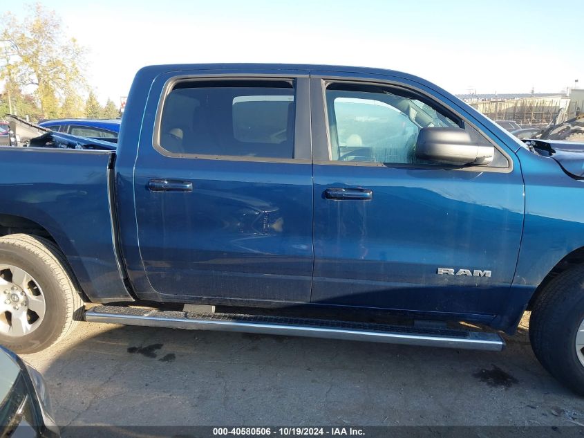 2021 Ram 1500 Big Horn 4X4 5'7 Box VIN: 1C6RRFFGXMN553887 Lot: 40580506