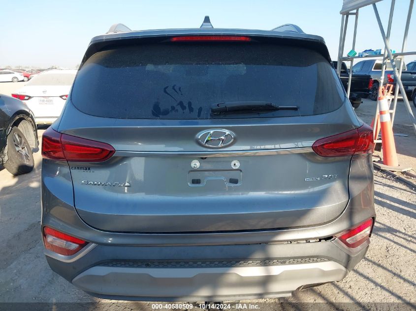 2019 Hyundai Santa Fe Limited/Ultimate VIN: 5NMS5CAA1KH056891 Lot: 40580509