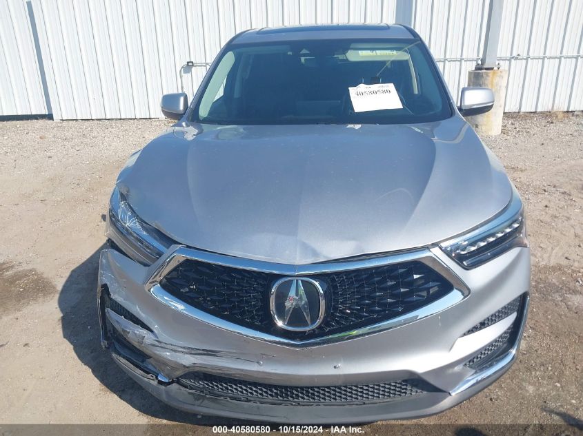 2021 Acura Rdx Standard VIN: 5J8TC1H34ML000694 Lot: 40580580