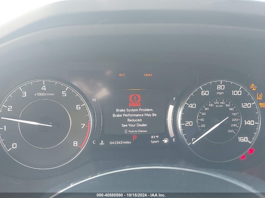 2021 Acura Rdx Standard VIN: 5J8TC1H34ML000694 Lot: 40580580