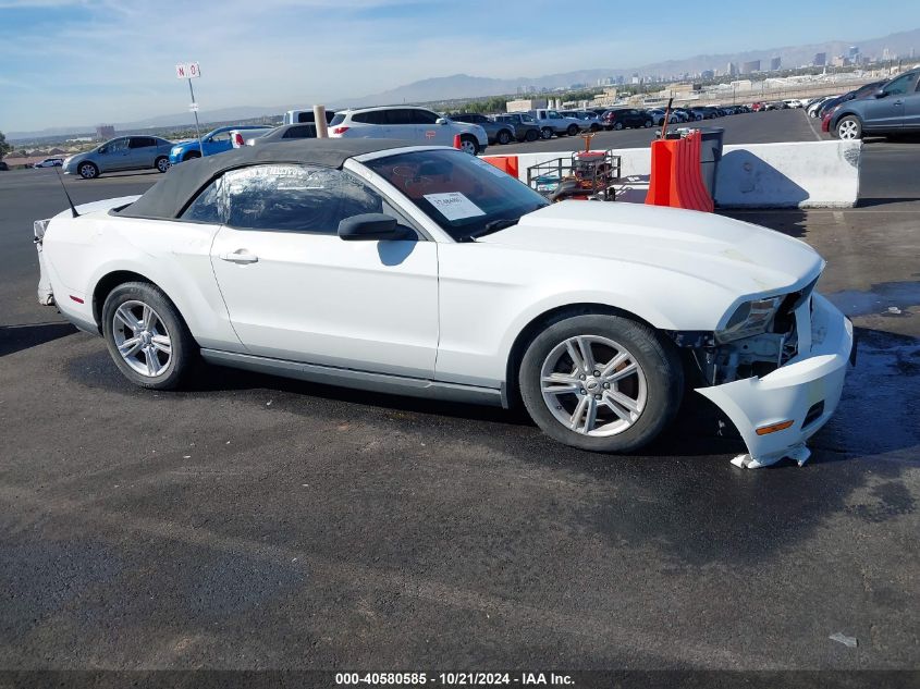 2012 Ford Mustang V6 VIN: 1ZVBP8EM1C5273306 Lot: 40580585