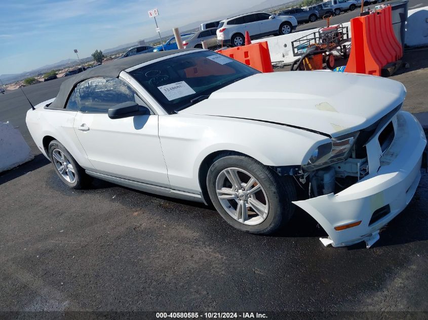 2012 Ford Mustang V6 VIN: 1ZVBP8EM1C5273306 Lot: 40580585