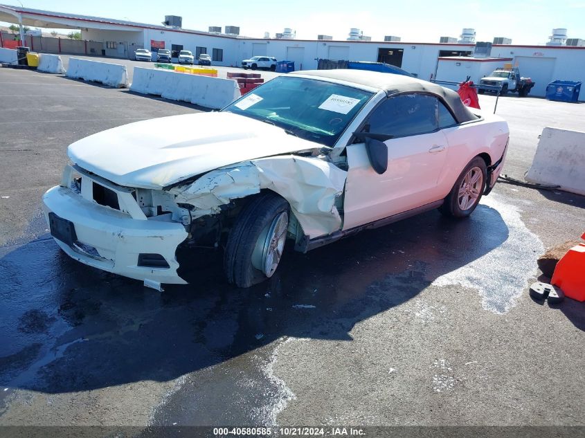 2012 Ford Mustang V6 VIN: 1ZVBP8EM1C5273306 Lot: 40580585