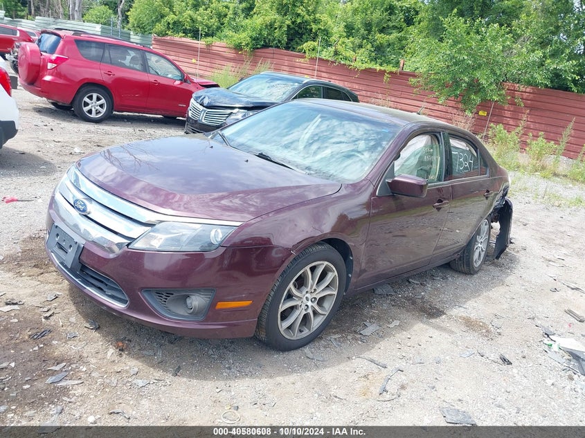 Vin: 3fahp0hg3br187324, lot: 41069567, ford fusion se 20112