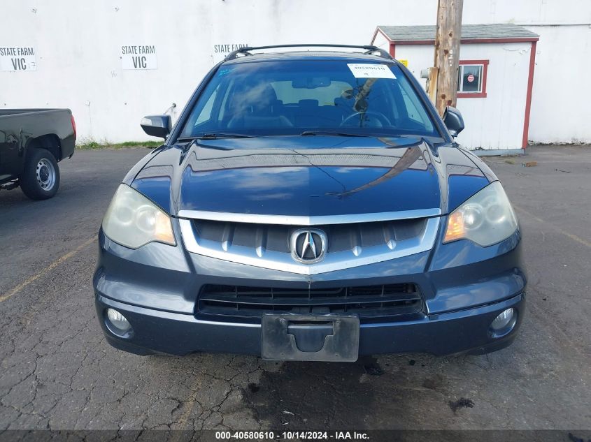 2007 Acura Rdx VIN: 5J8TB18567A016576 Lot: 40580610