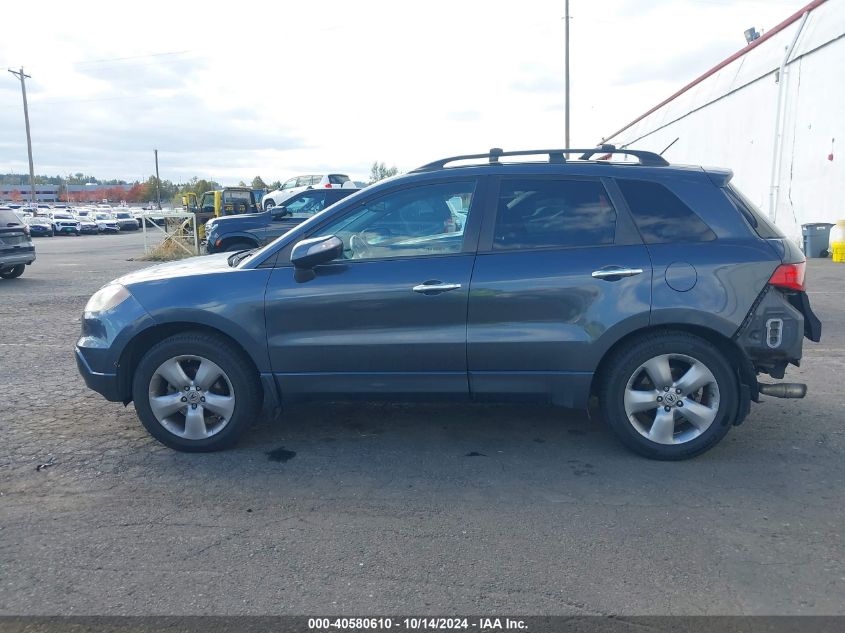 2007 Acura Rdx VIN: 5J8TB18567A016576 Lot: 40580610