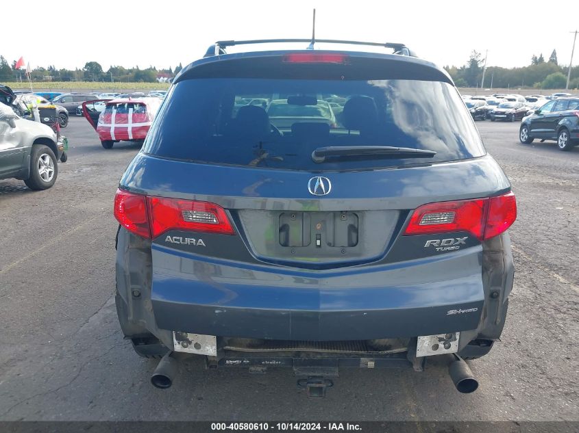 2007 Acura Rdx VIN: 5J8TB18567A016576 Lot: 40580610