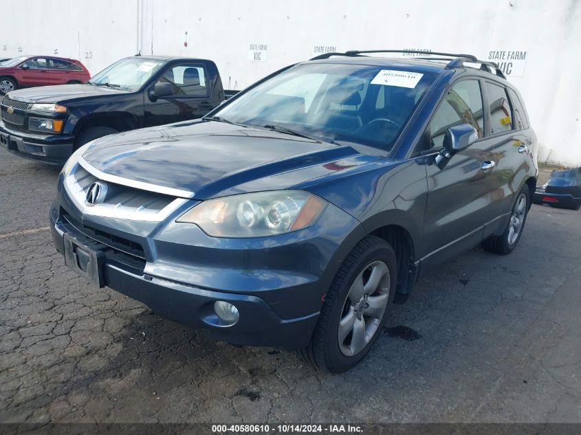 2007 Acura Rdx VIN: 5J8TB18567A016576 Lot: 40580610