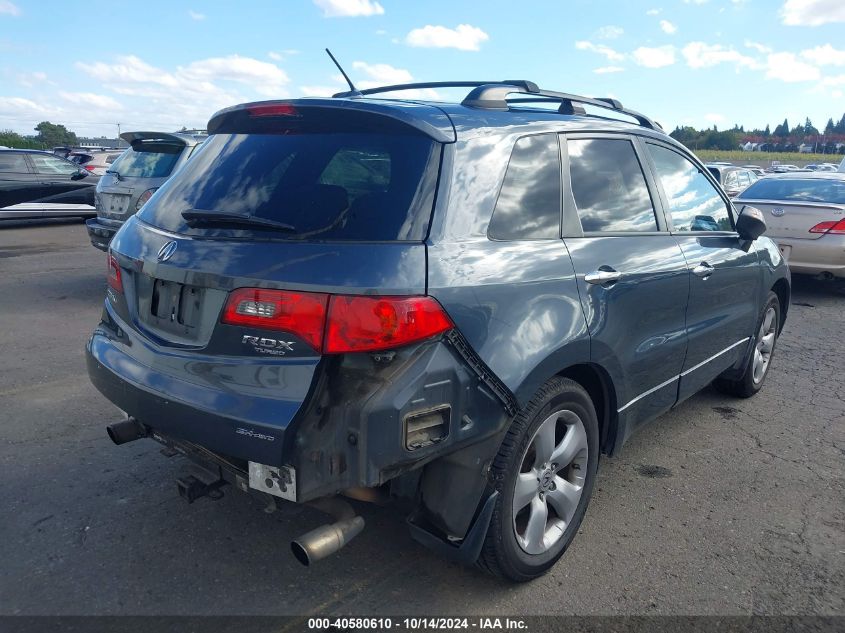 2007 Acura Rdx VIN: 5J8TB18567A016576 Lot: 40580610