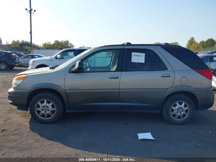 2002 Buick Rendezvous Cx VIN: 3G5DA03E82S534968 Lot: 40580611