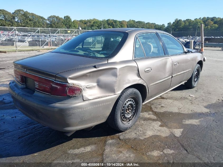 2003 Buick Century Custom VIN: 2G4WS52J131287909 Lot: 40580618