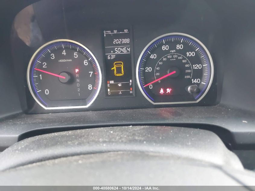 2009 Honda Cr-V Ex VIN: 5J6RE48519L004421 Lot: 40580624