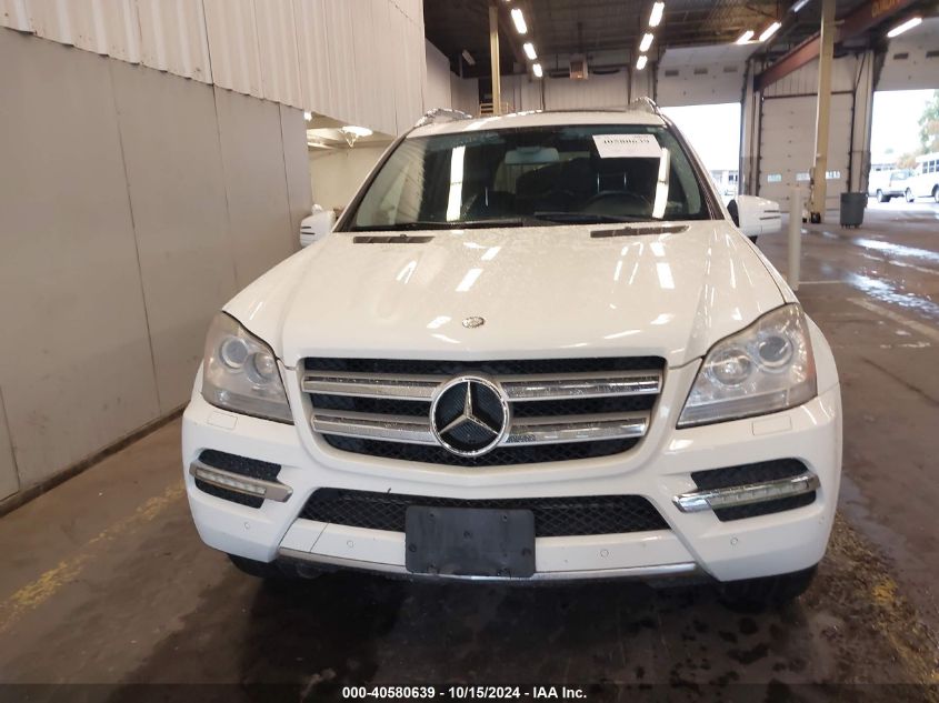 2012 Mercedes-Benz Gl 450 4Matic VIN: 4JGBF7BE3CA765397 Lot: 40580639