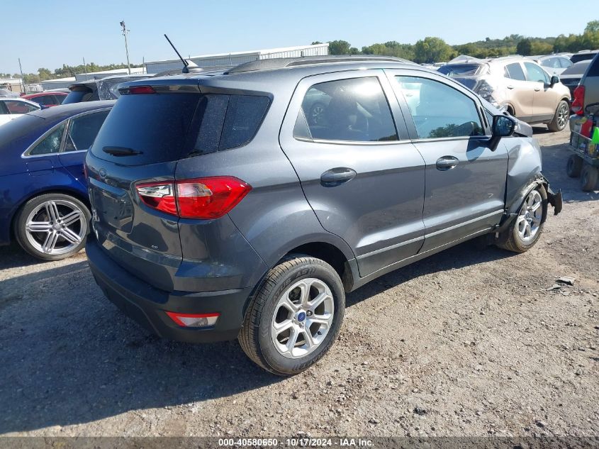 2021 Ford Ecosport Se VIN: MAJ3S2GE9MC439079 Lot: 40580650