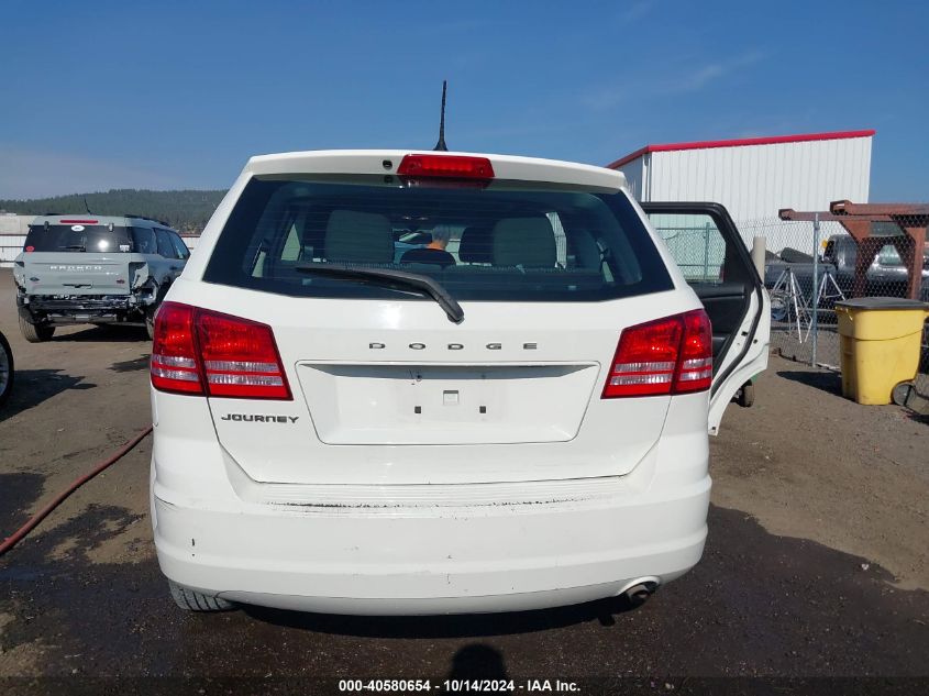 2012 Dodge Journey Se/Avp VIN: 3C4PDCAB8CT203665 Lot: 40580654