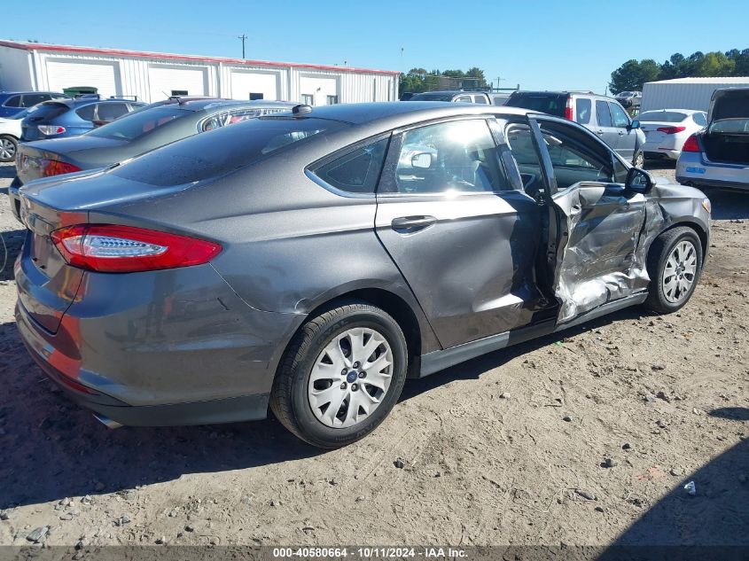 VIN 1FA6P0G75E5370062 2014 FORD FUSION no.4