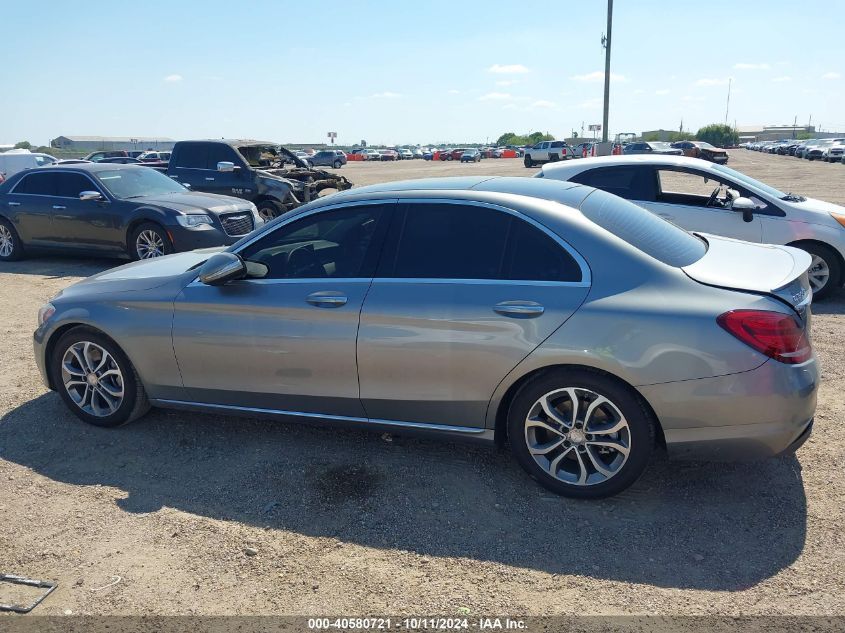 2015 Mercedes-Benz C 300 Luxury/Sport VIN: 55SWF4JB4FU076801 Lot: 40580721