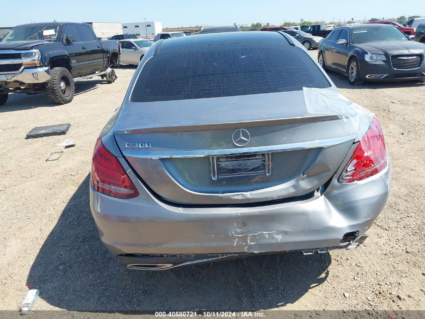 2015 Mercedes-Benz C 300 Luxury/Sport VIN: 55SWF4JB4FU076801 Lot: 40580721