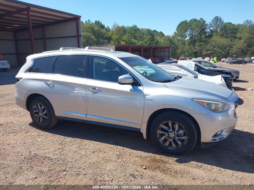 2014 Infiniti Qx60 Hybrid VIN: 5N1CL0MN5EC527432 Lot: 40580724