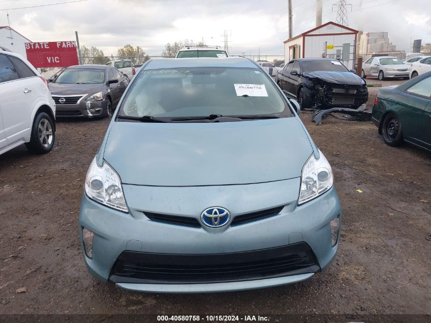 2015 Toyota Prius VIN: JTDKN3DU9F1892261 Lot: 40580758