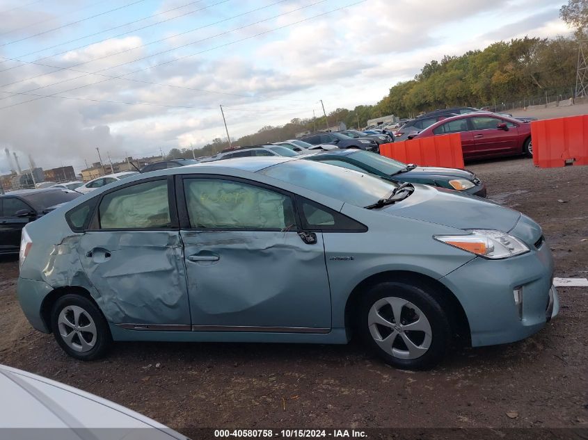 2015 Toyota Prius VIN: JTDKN3DU9F1892261 Lot: 40580758