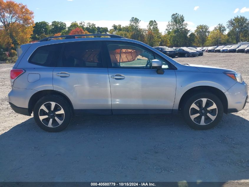 2018 Subaru Forester 2.5I Premium VIN: JF2SJAGCXJH581393 Lot: 40580779