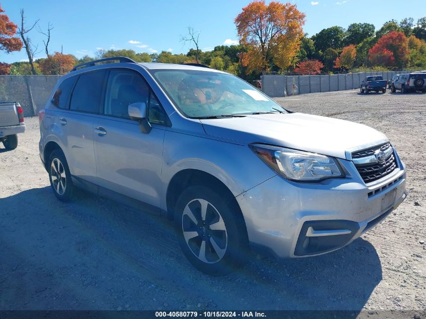 2018 Subaru Forester 2.5I Premium VIN: JF2SJAGCXJH581393 Lot: 40580779