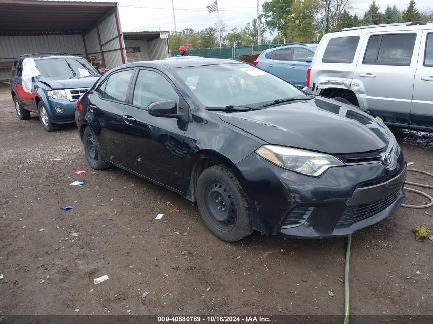 2016 Toyota Corolla Le VIN: 2T1BURHE4GC620478 Lot: 40580789