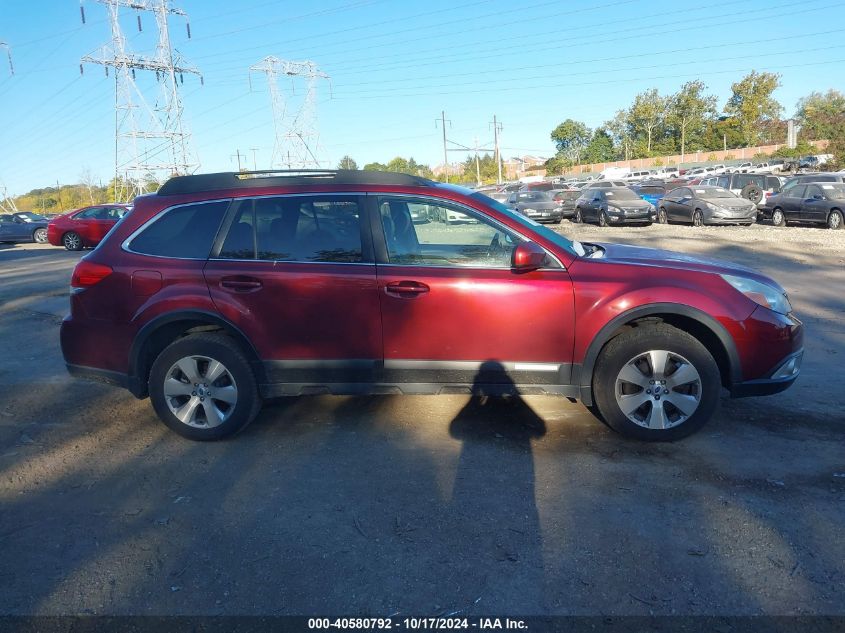 2012 Subaru Outback 3.6R Limited VIN: 4S4BRDKC5C2249606 Lot: 40580792