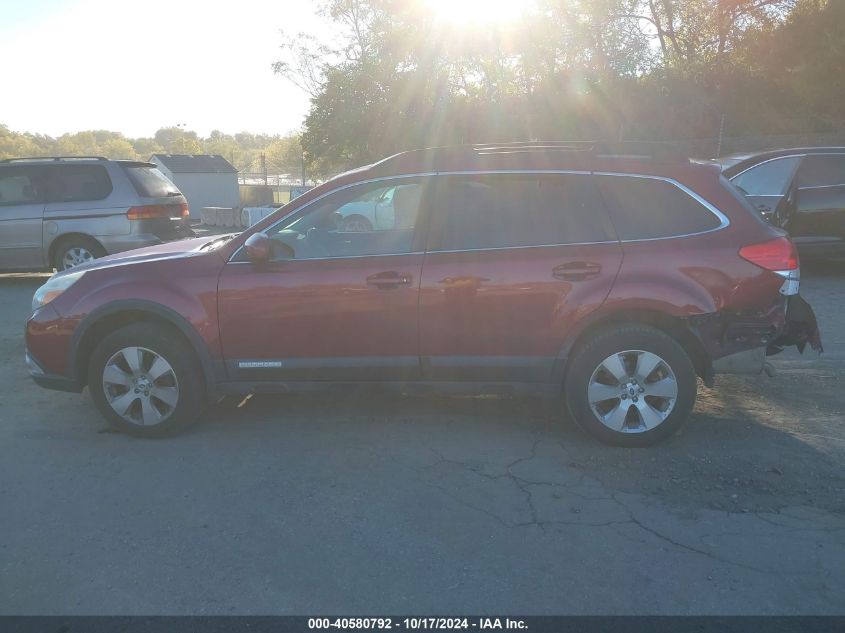 2012 Subaru Outback 3.6R Limited VIN: 4S4BRDKC5C2249606 Lot: 40580792