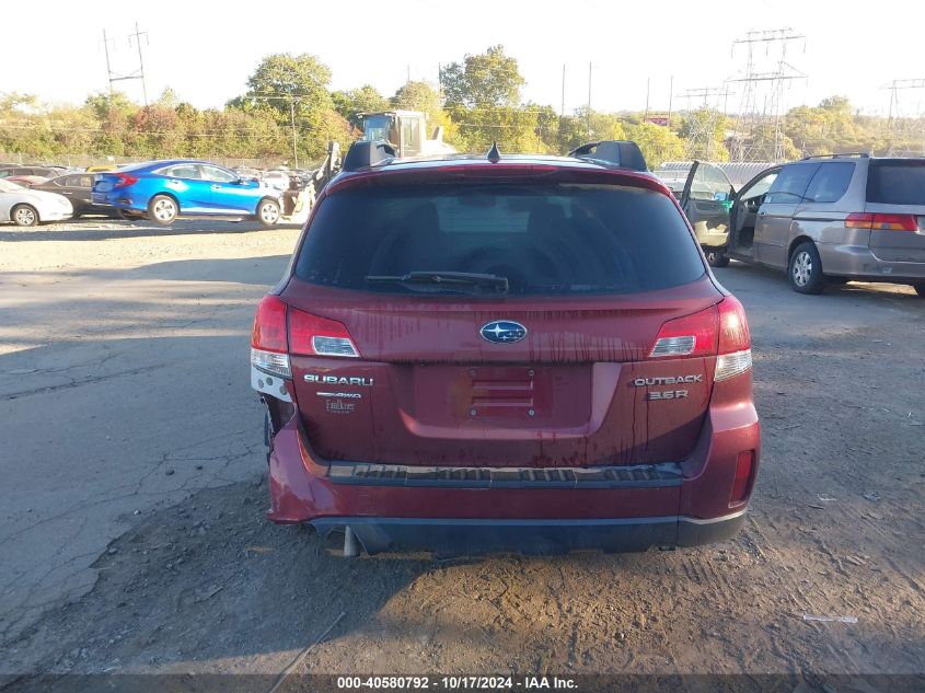 2012 Subaru Outback 3.6R Limited VIN: 4S4BRDKC5C2249606 Lot: 40580792