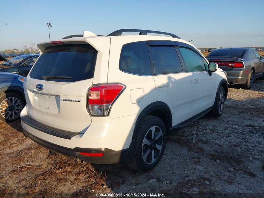2018 SUBARU FORESTER 2.5I LIMITED - JF2SJARC7JH604044