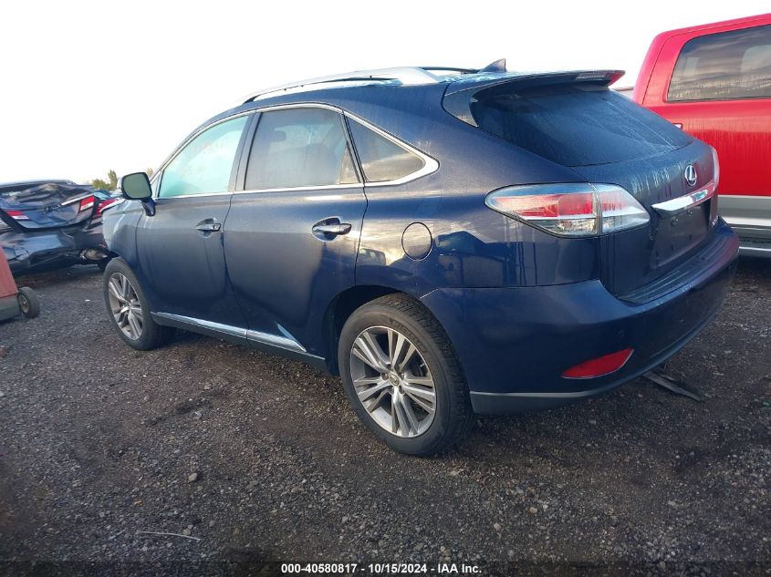 2015 Lexus Rx 350 VIN: 2T2BK1BA1FC277765 Lot: 40580817