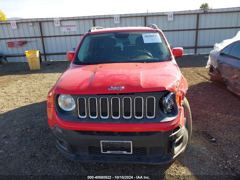 2015 Jeep Renegade Latitude VIN: ZACCJABT8FPC08749 Lot: 40580822