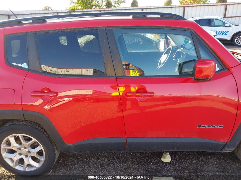 2015 Jeep Renegade Latitude VIN: ZACCJABT8FPC08749 Lot: 40580822