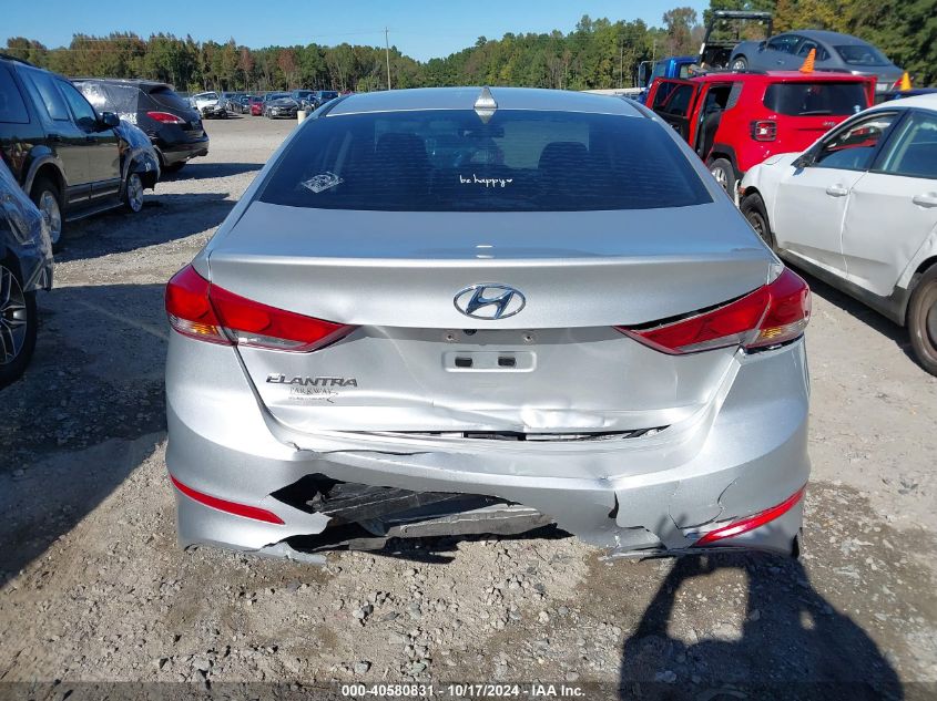 2018 Hyundai Elantra Sel VIN: 5NPD84LF1JH276869 Lot: 40580831