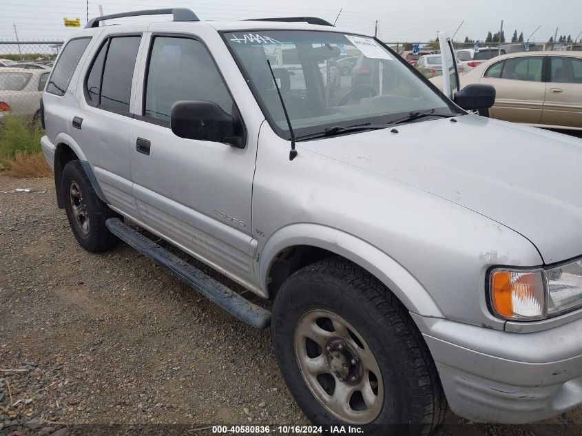 2000 Isuzu Rodeo Ls/Lse/S VIN: 4S2DM58W3Y4328176 Lot: 40580836