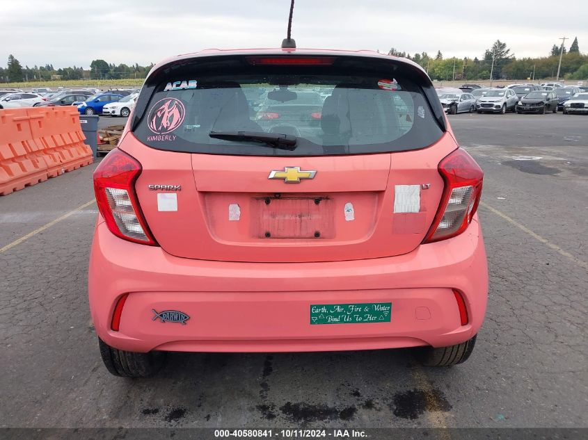 2018 Chevrolet Spark 1Lt Cvt VIN: KL8CD6SA1JC430185 Lot: 40580841