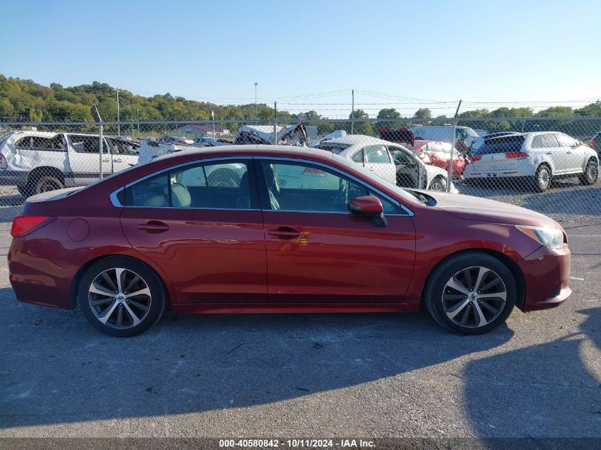 2015 Subaru Legacy 2.5I Limited VIN: 4S3BNAL61F3005912 Lot: 40580842