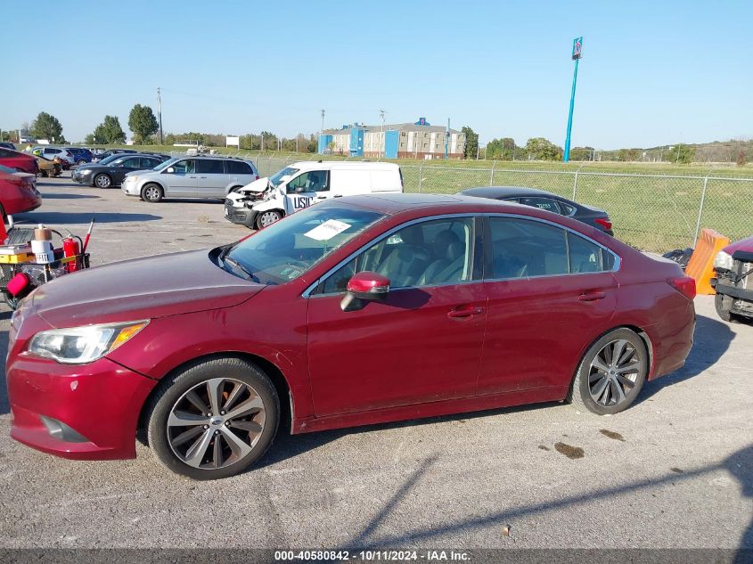 2015 Subaru Legacy 2.5I Limited VIN: 4S3BNAL61F3005912 Lot: 40580842